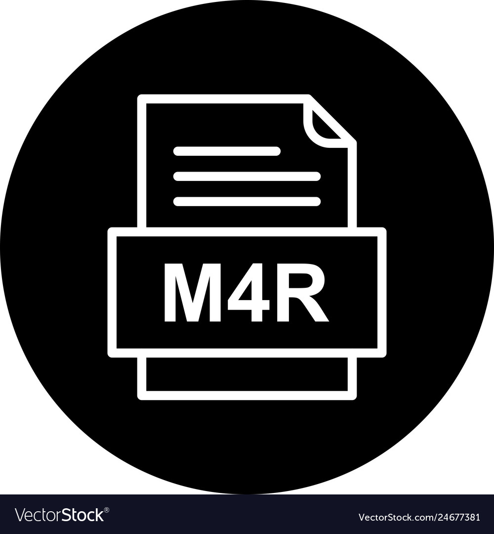 M4r file document icon
