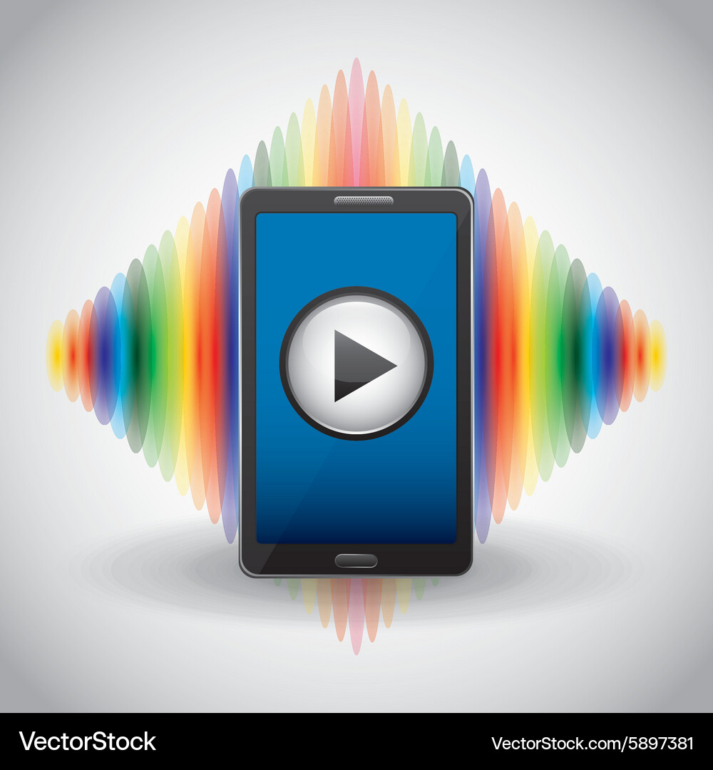 Media player Royalty Free Vector Image - VectorStock