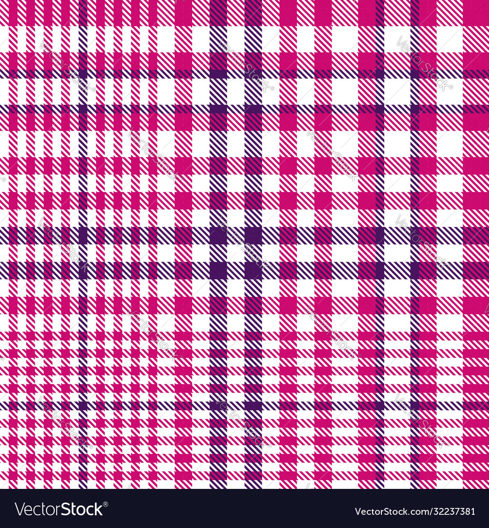 Purple glen plaid textured seamless pattern Vector Image