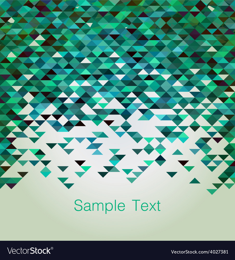 Triangular background