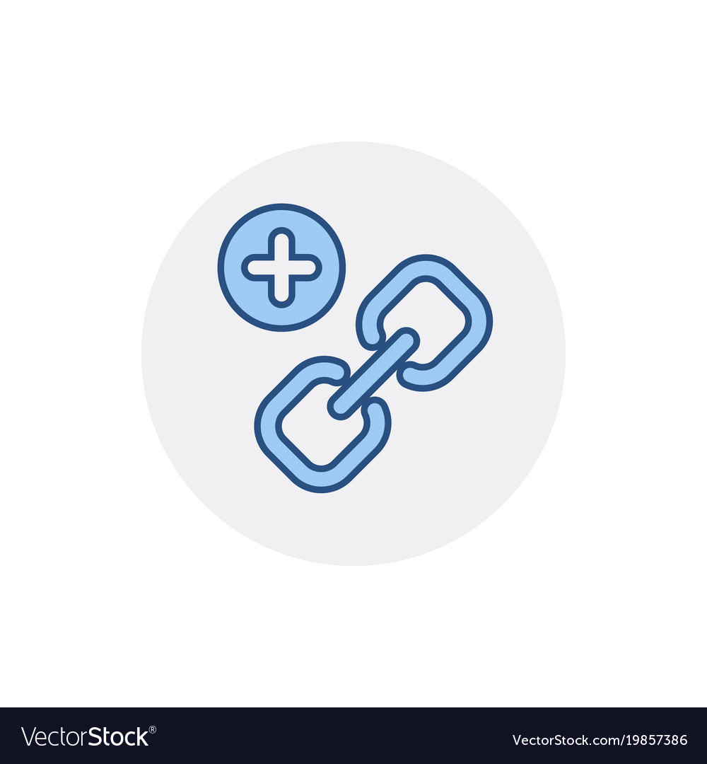 Add hyperlink link web icon