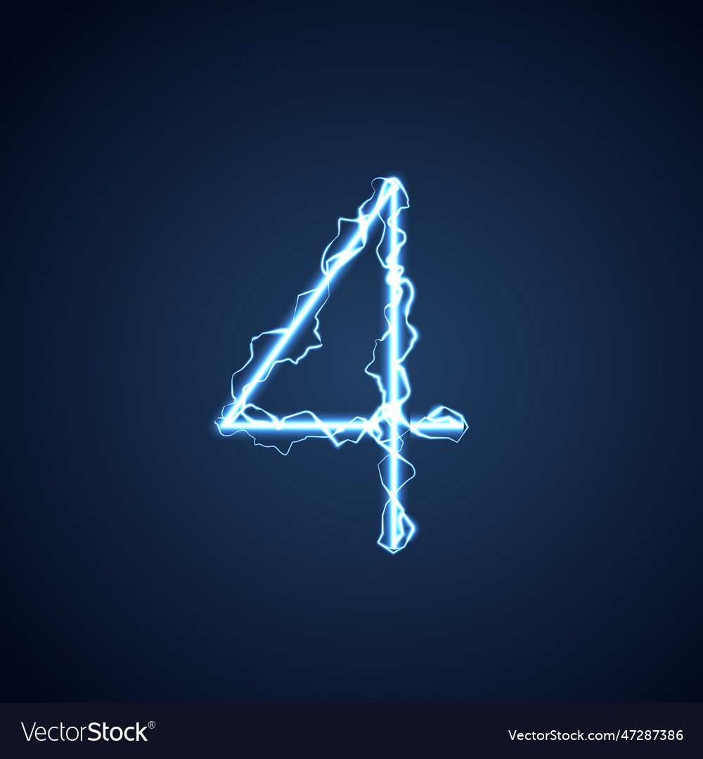 Electric Letter Four - Lightning Style