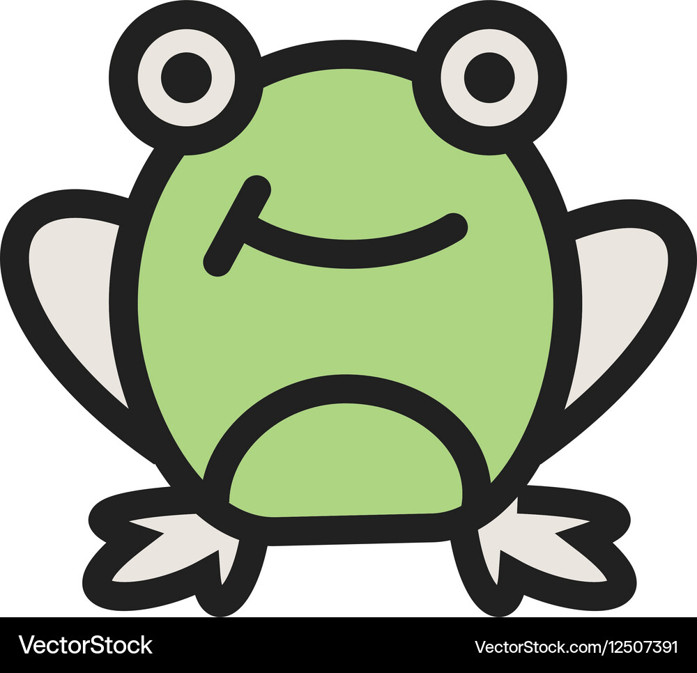 Frog Royalty Free Vector Image - VectorStock