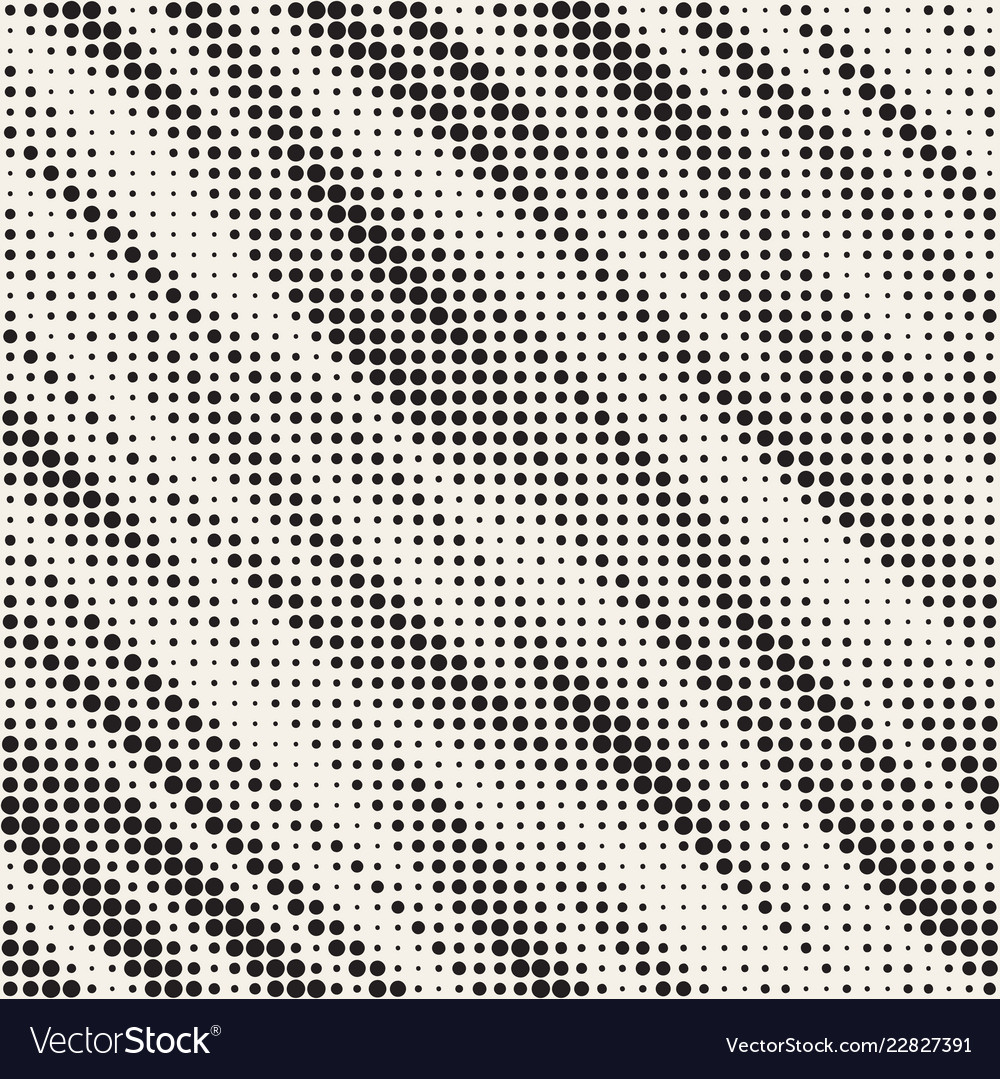 Modern Stylish Halftone Textur Endless Abstract