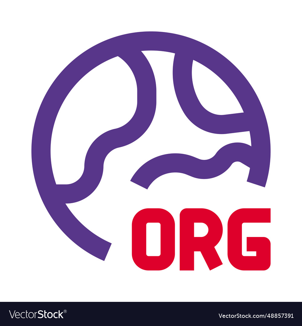 Org domain name system used on internet