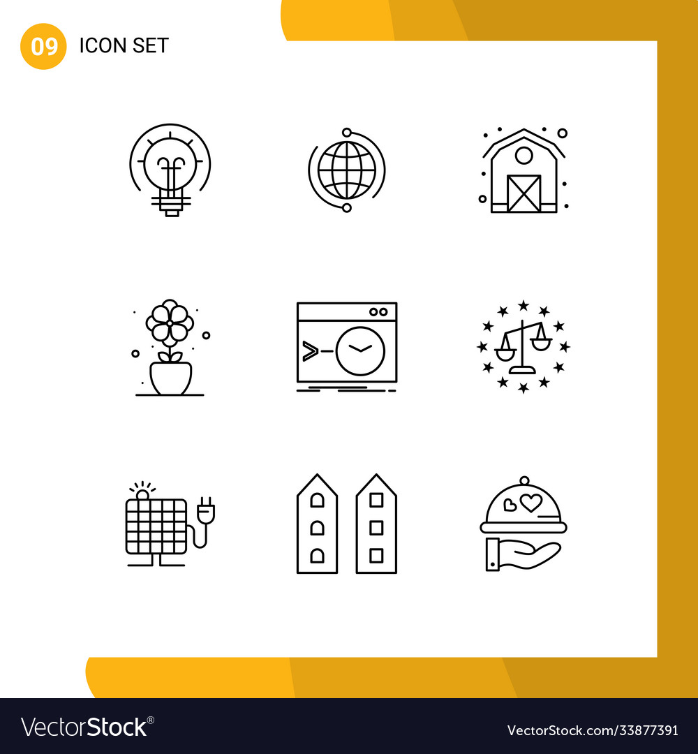 User interface pack 9 basic outlines spring