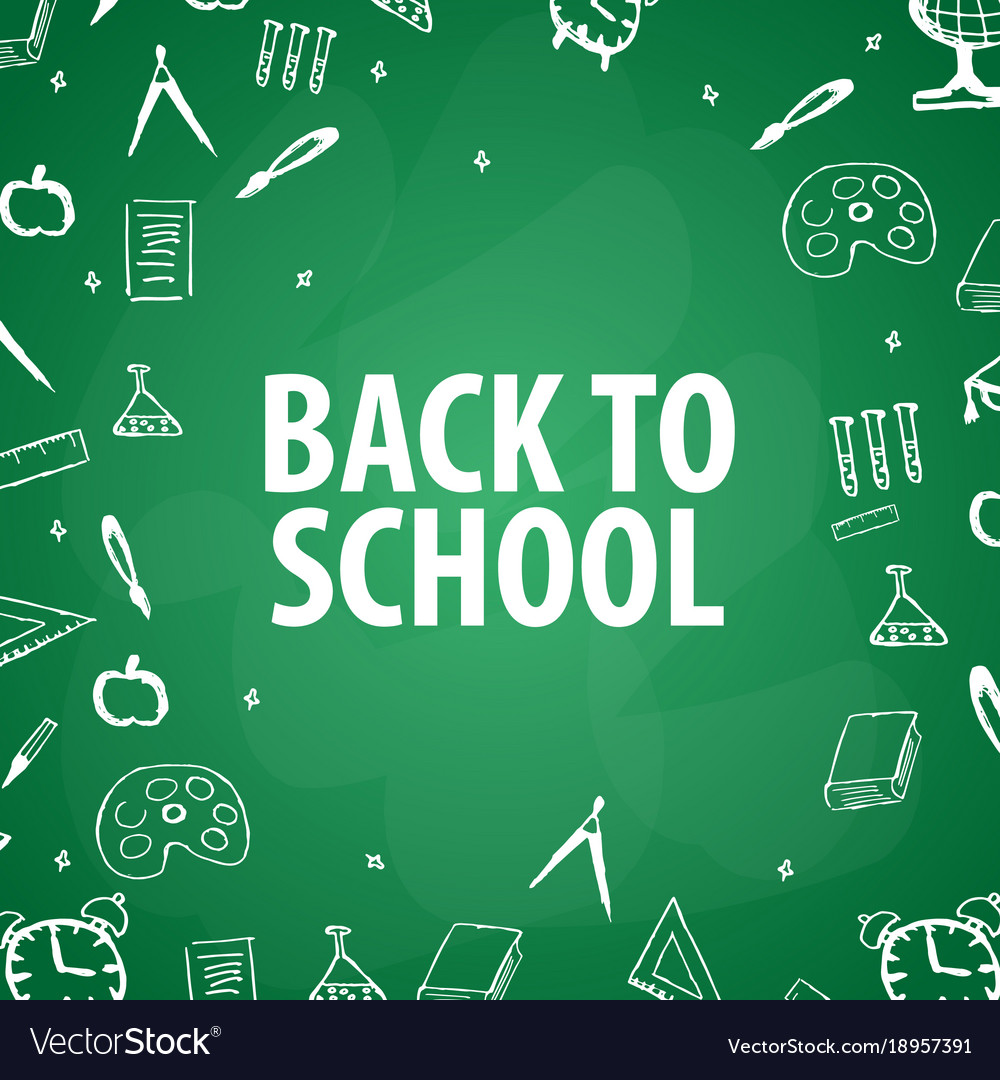 welcome back to school banner with different welcome back to school banner