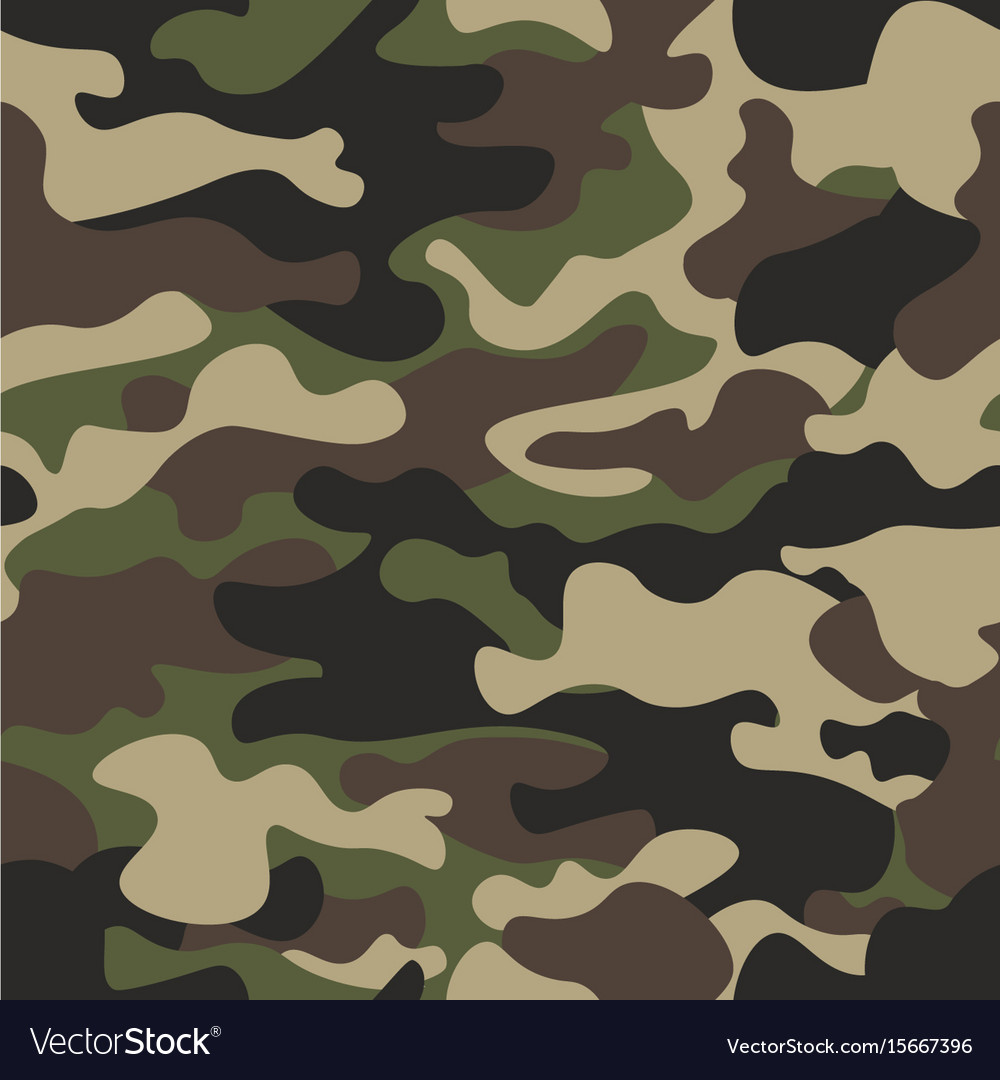 Camouflage nahtlose Muster Hintergrundklassiker