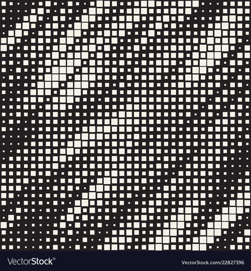 Halftone Square Abstract Texture