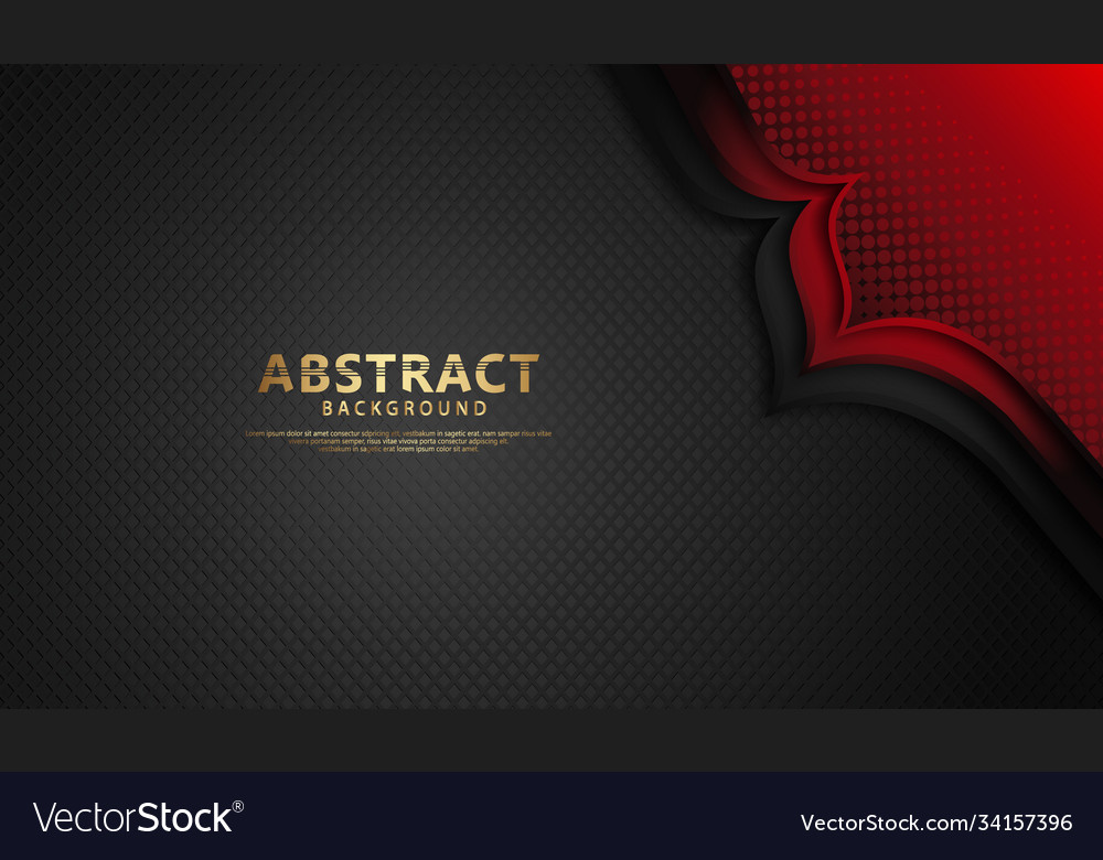 Luxury overlap layers background with lines vector image Luxury overlap layers background with lines