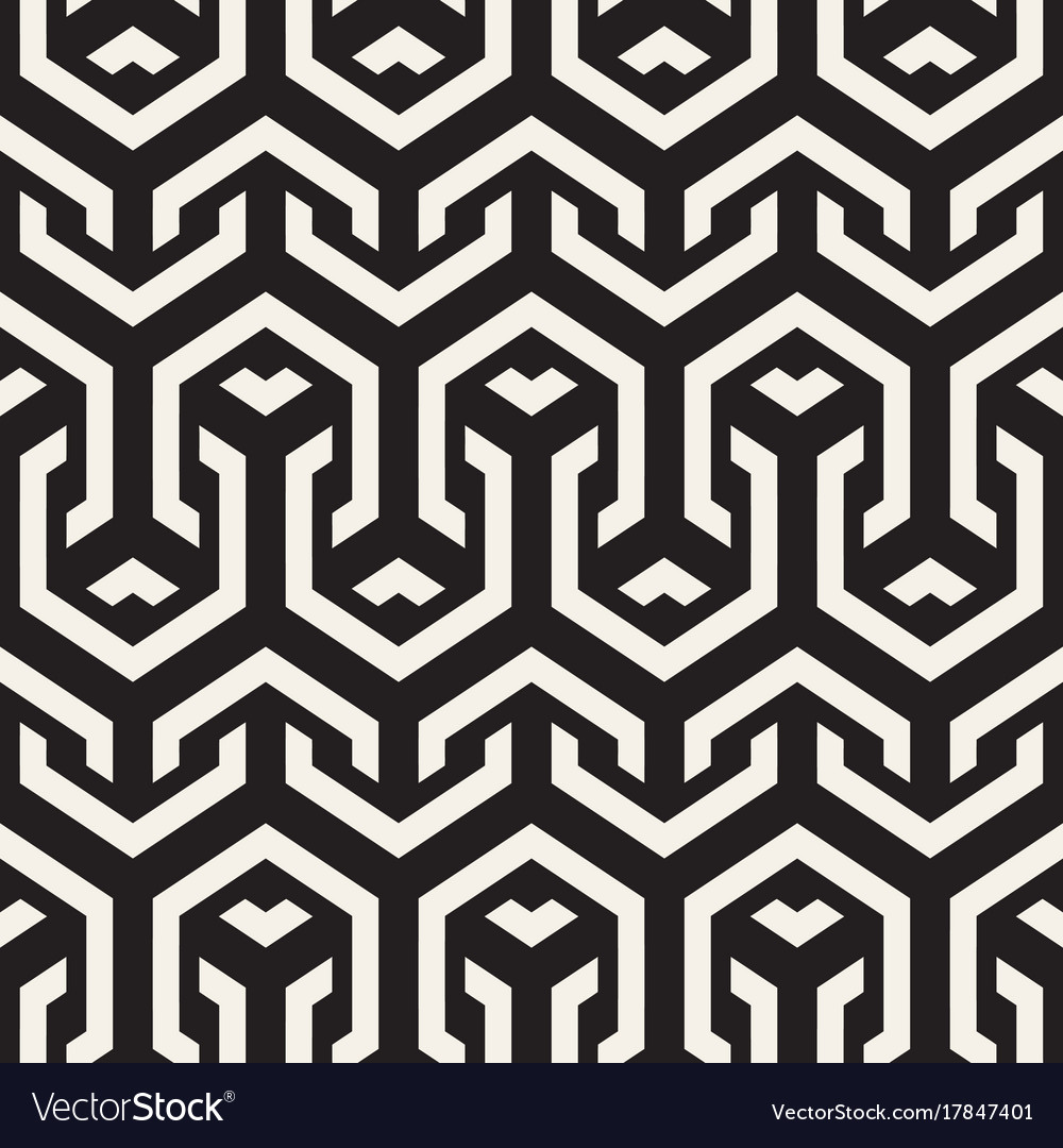 Seamless interlacing lines pattern