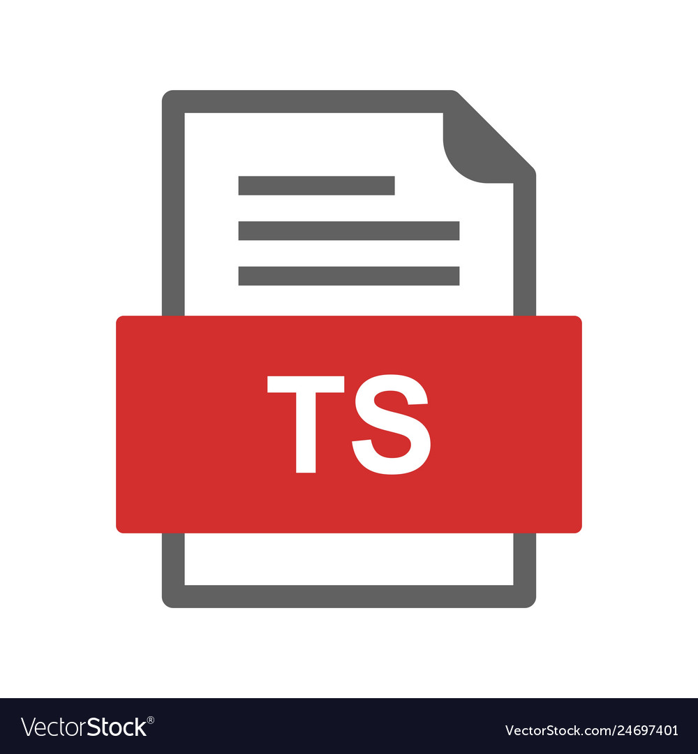 Ts file document icon
