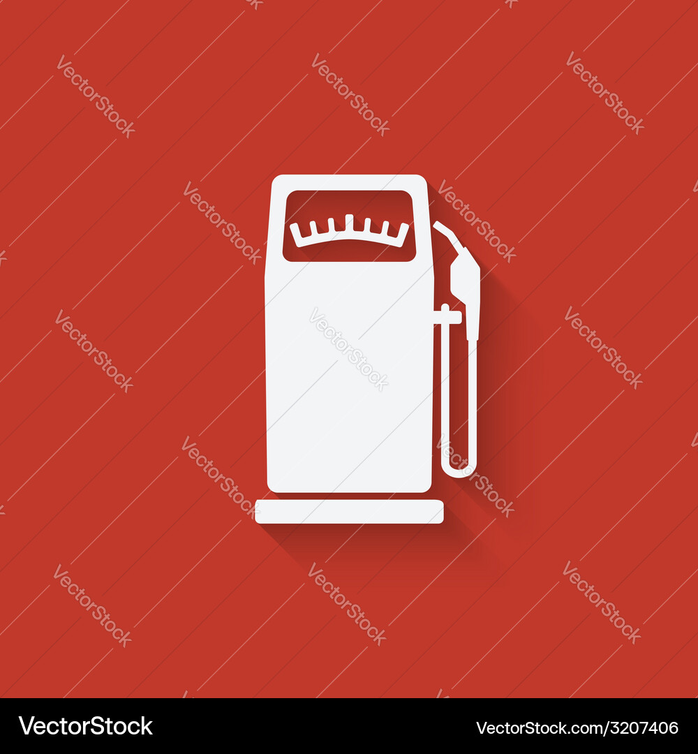 Gasoline pump Royalty Free Vector Image - VectorStock