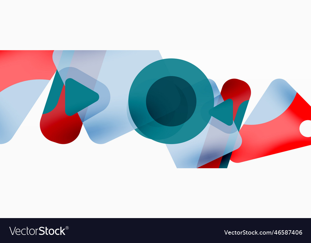 Line triangle square and circle primitive