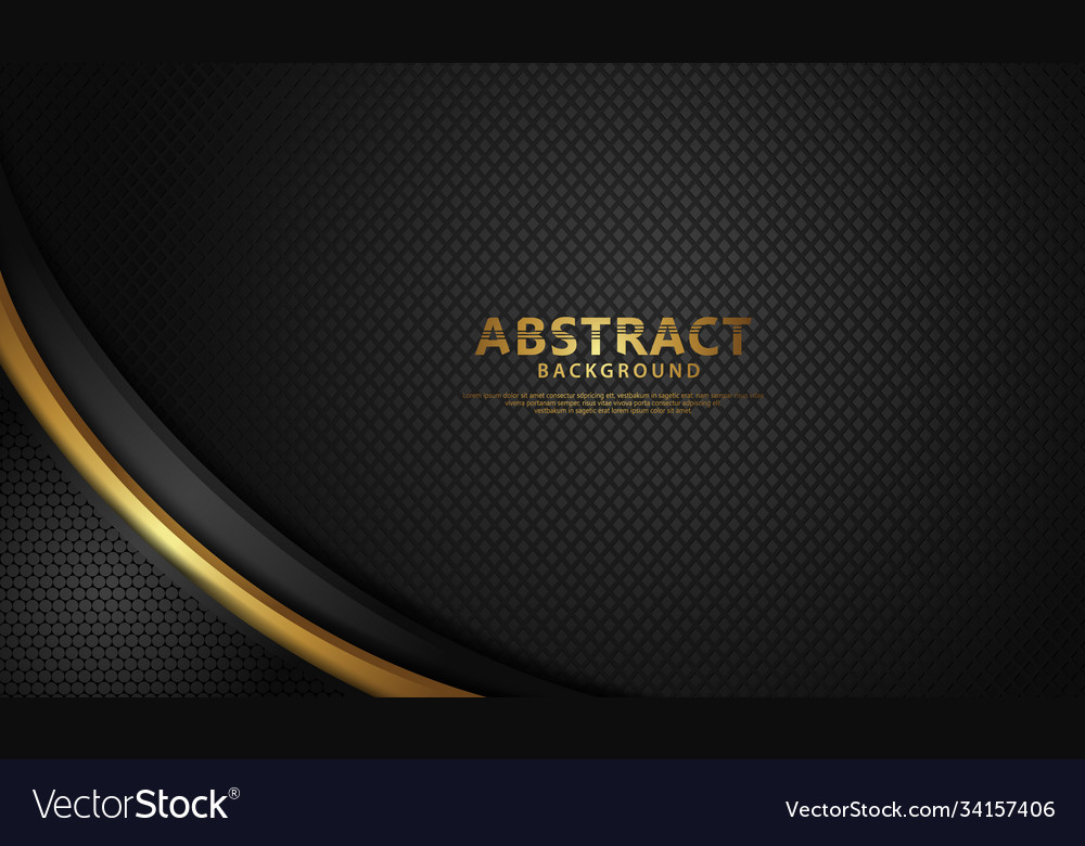 Luxury overlap layers background with lines vector image Luxury overlap layers background with lines