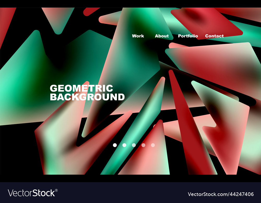 Shards shape composition abstract background web
