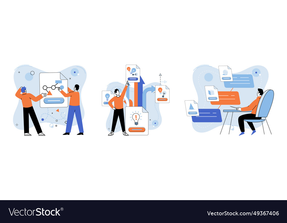 Shared file the concept promotes vector image Shared file the concept promotes