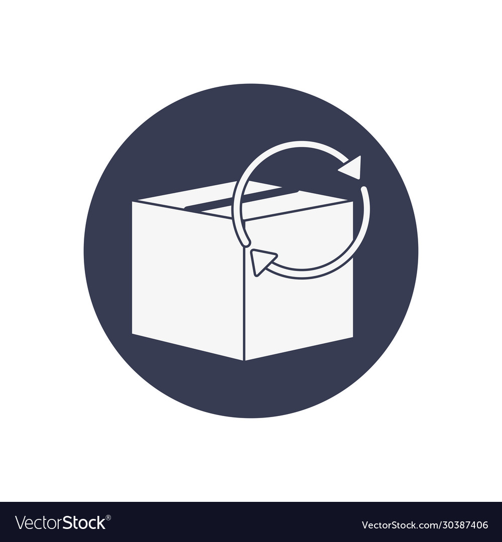 Sync arrows and box icon block style