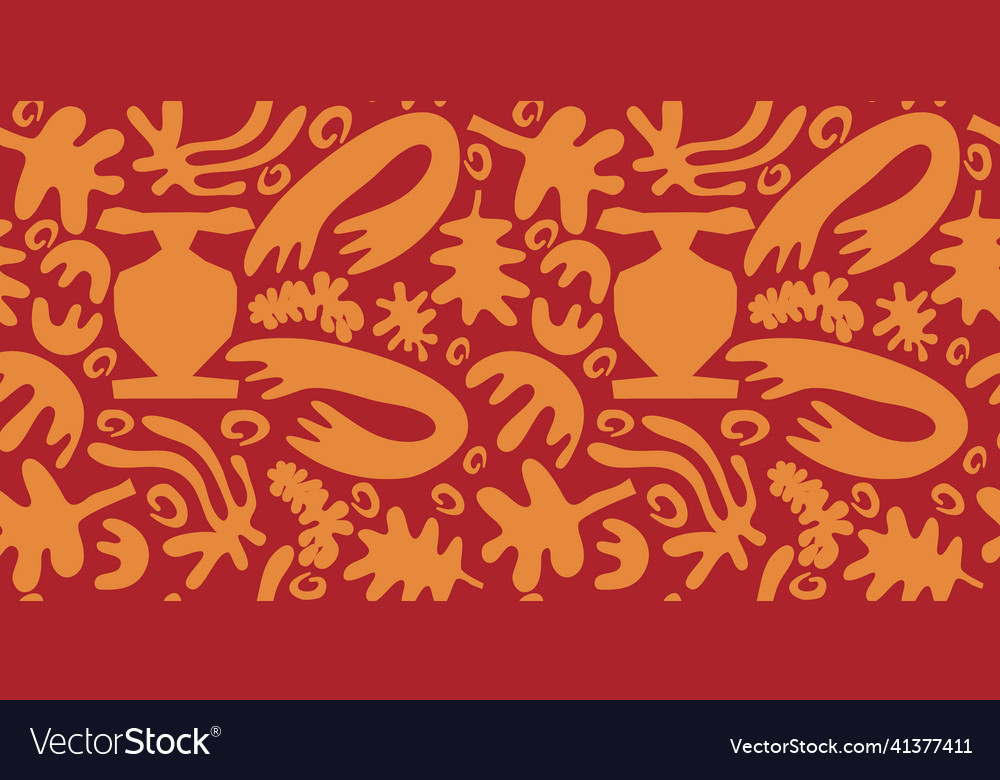 Abstract Algae Pattern