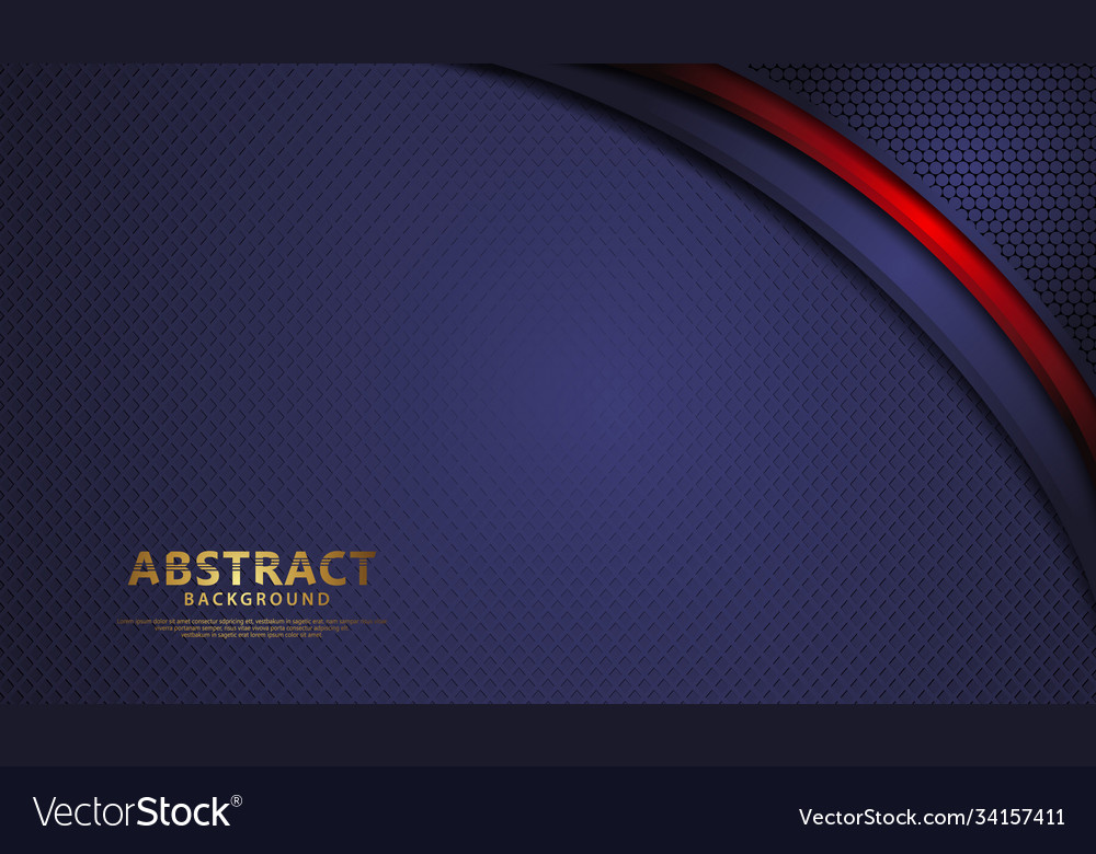 Luxury overlap layers background with lines vector image Luxury overlap layers background with lines