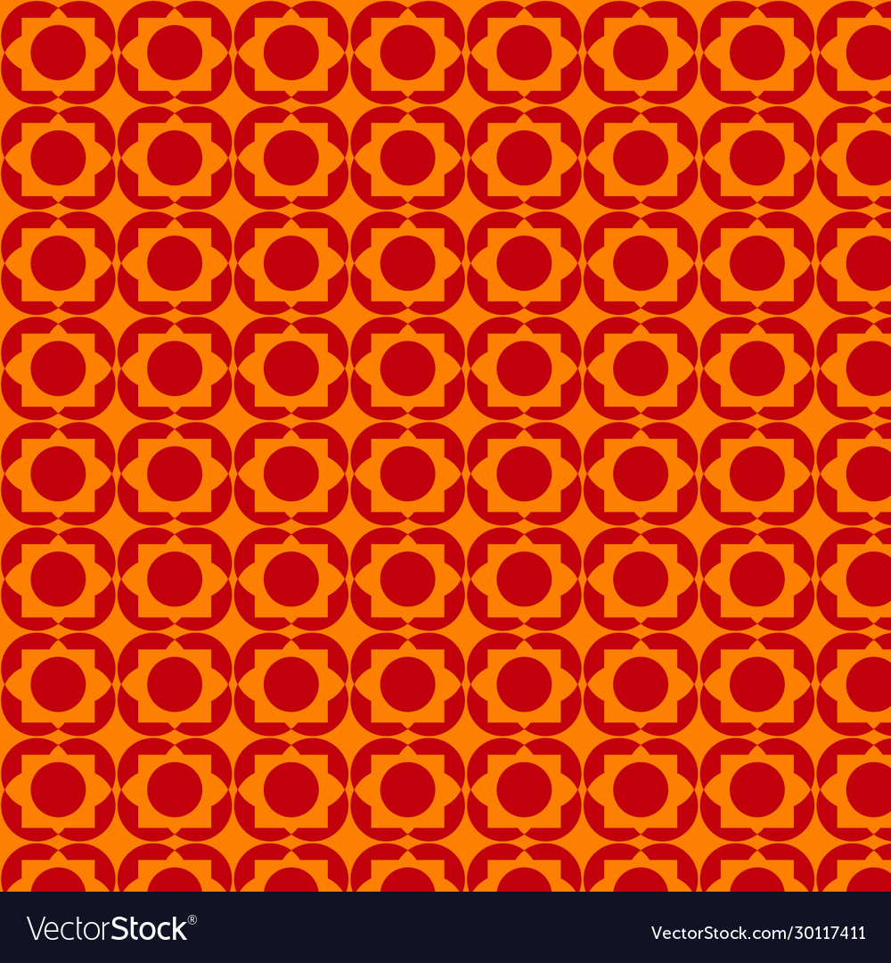 Red nice pattern design template Vector Image Red nice pattern design template