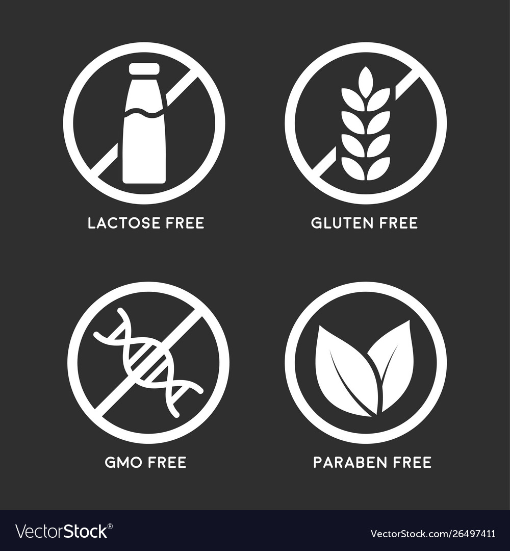 Set product icons vector image Set product icons