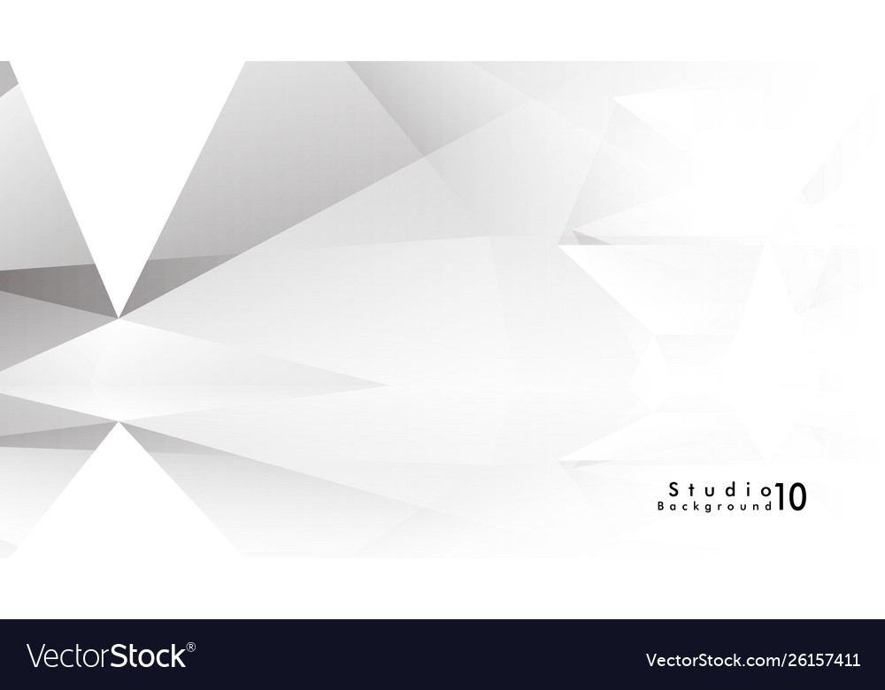 Studio background abstract triangles Vector Image Studio background abstract triangles