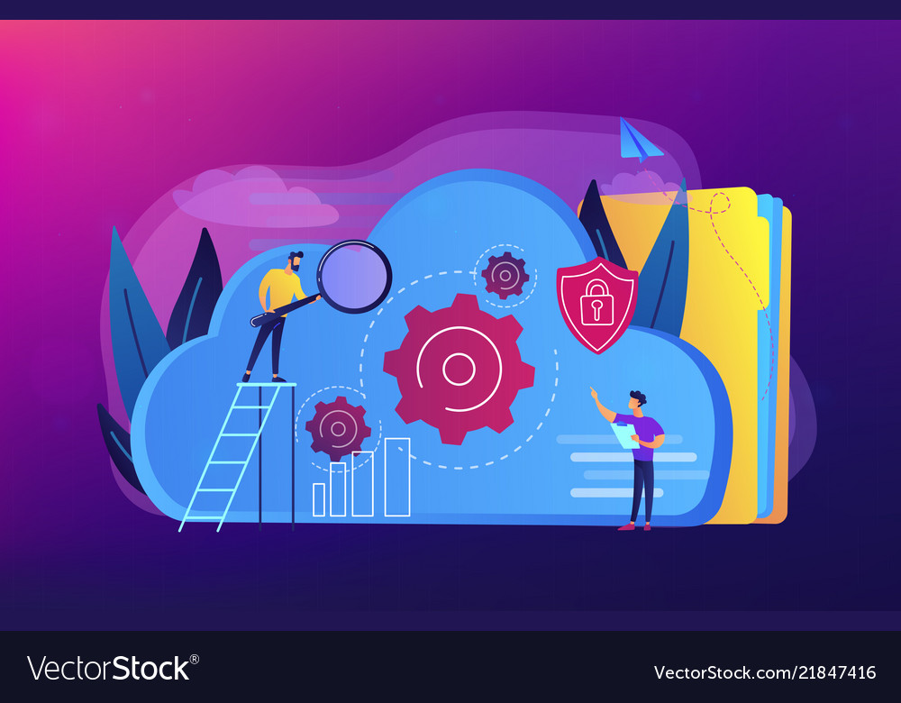 Cloud Data Storage Concept