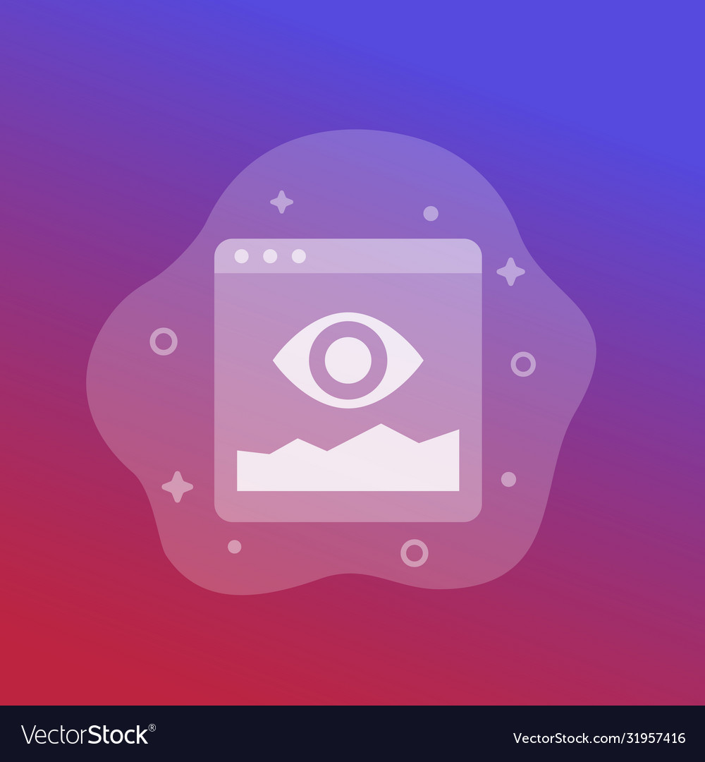 Data monitoring software icon