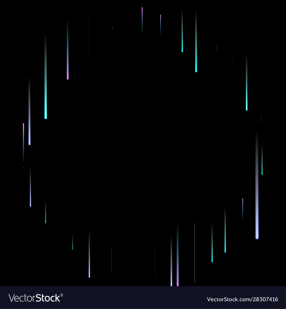 Fast effect motion neon light movement static
