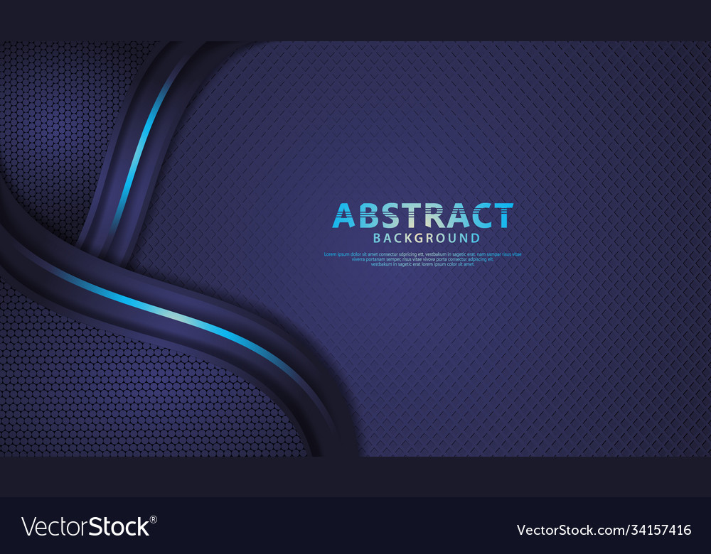 Luxury overlap layers background with lines vector image Luxury overlap layers background with lines