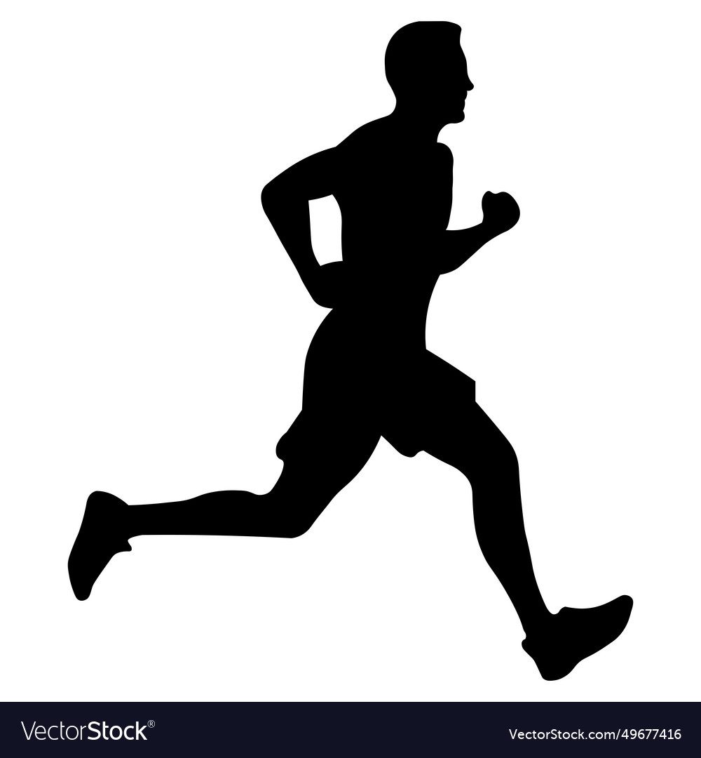 Running Silhouette Icon