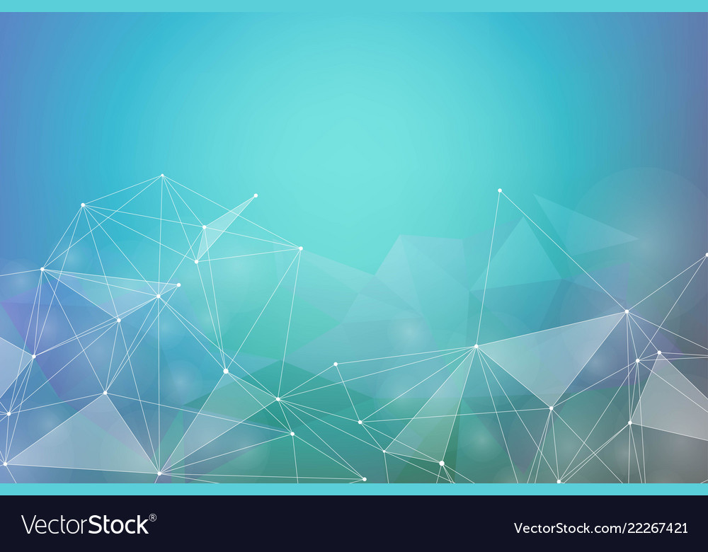 Big data visualization background modern vector image Big data visualization background modern