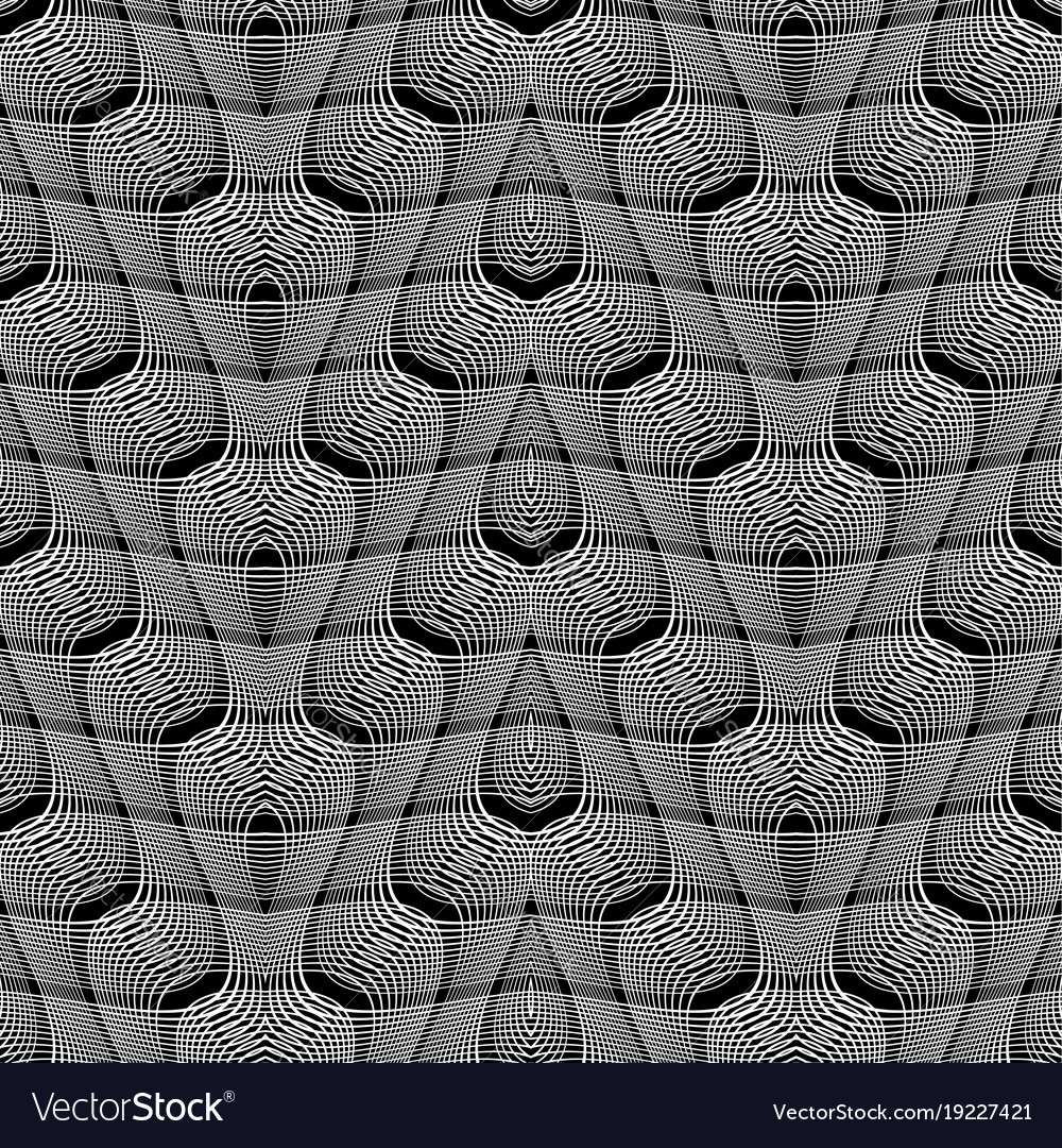 Design seamless monochrome grid pattern