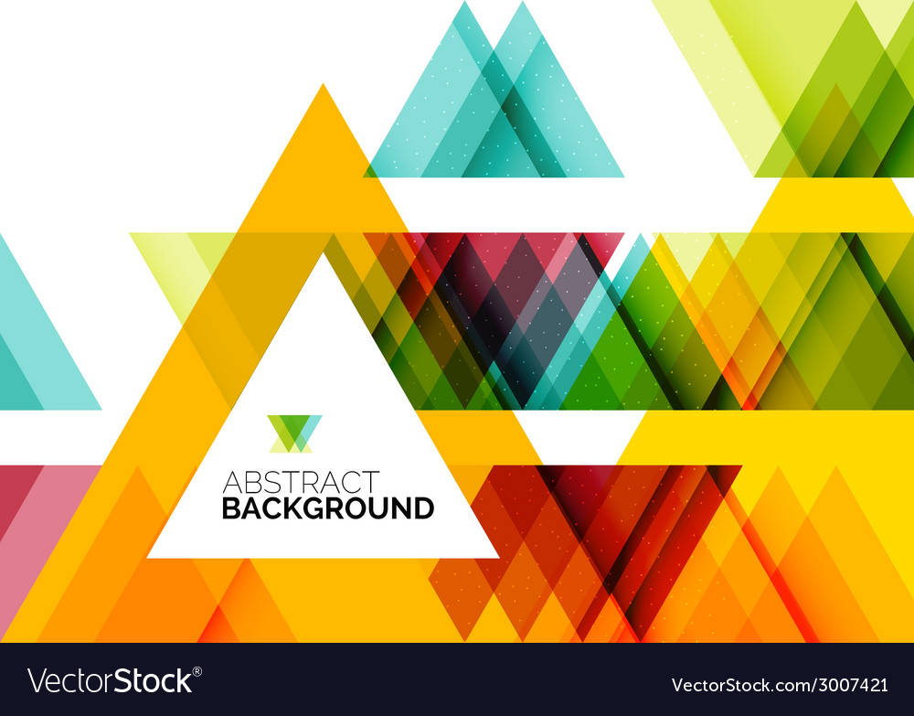 Geometric Triangle Pattern