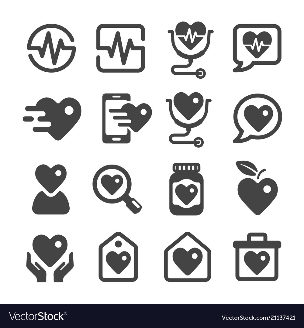 Health icon vector image Health icon