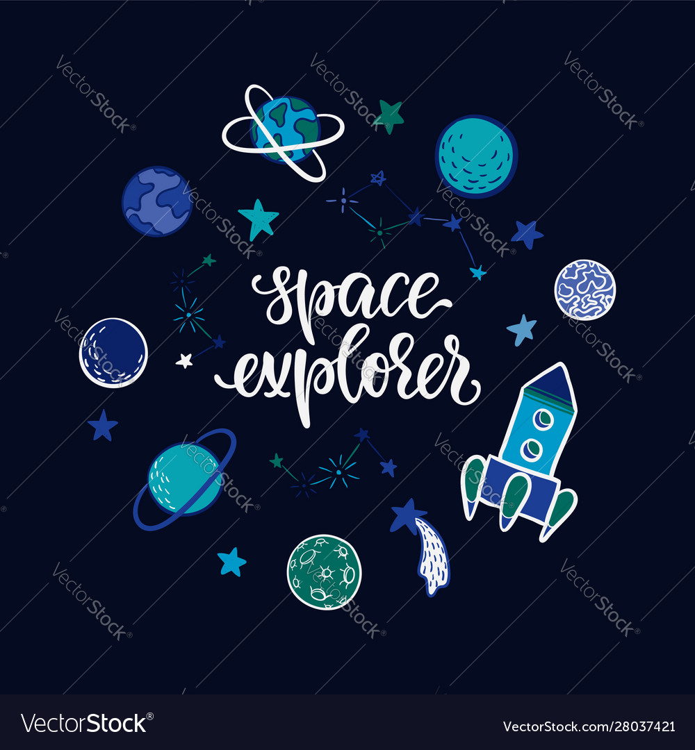 Space Explorer Poster