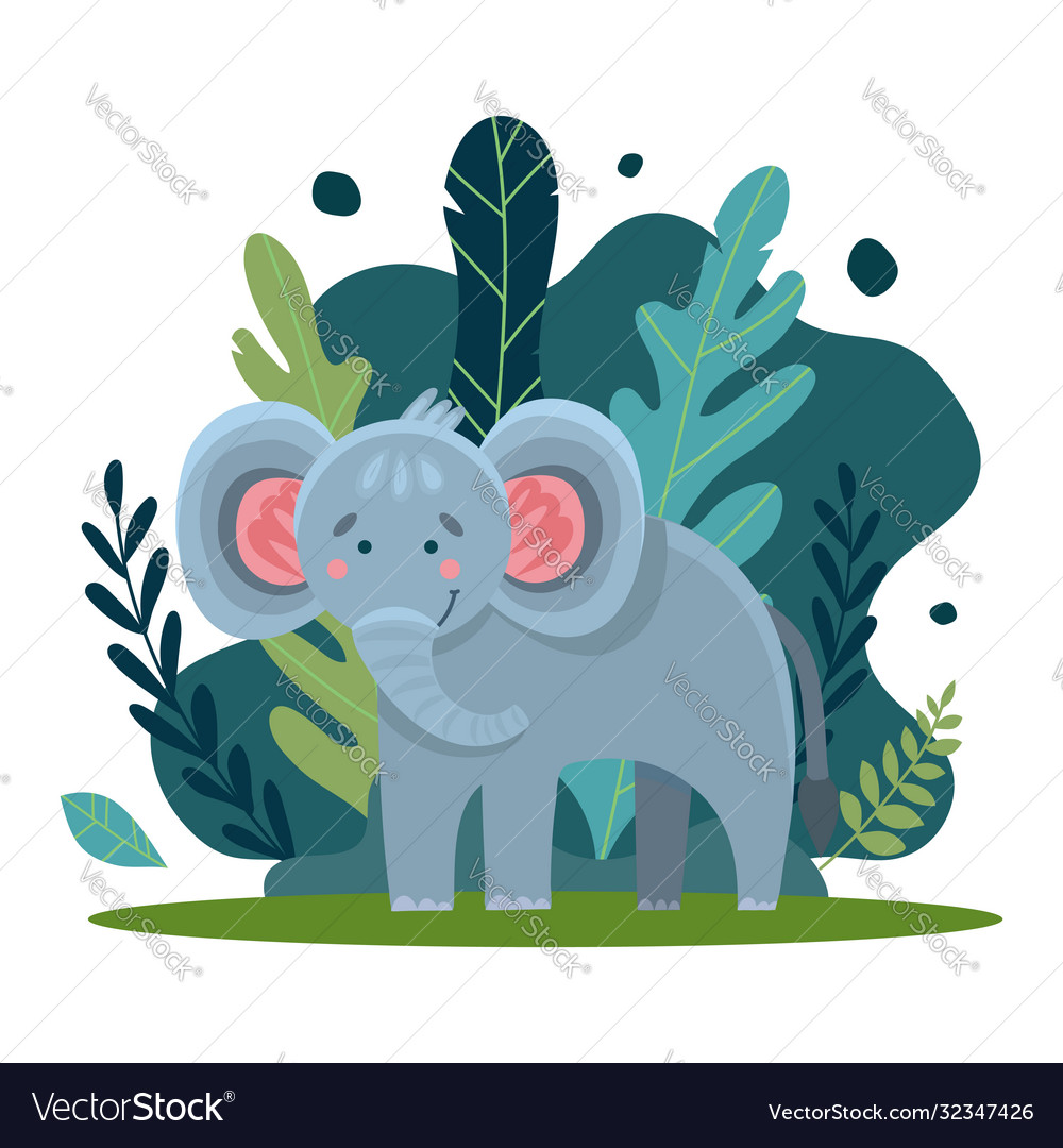 A cute elephant