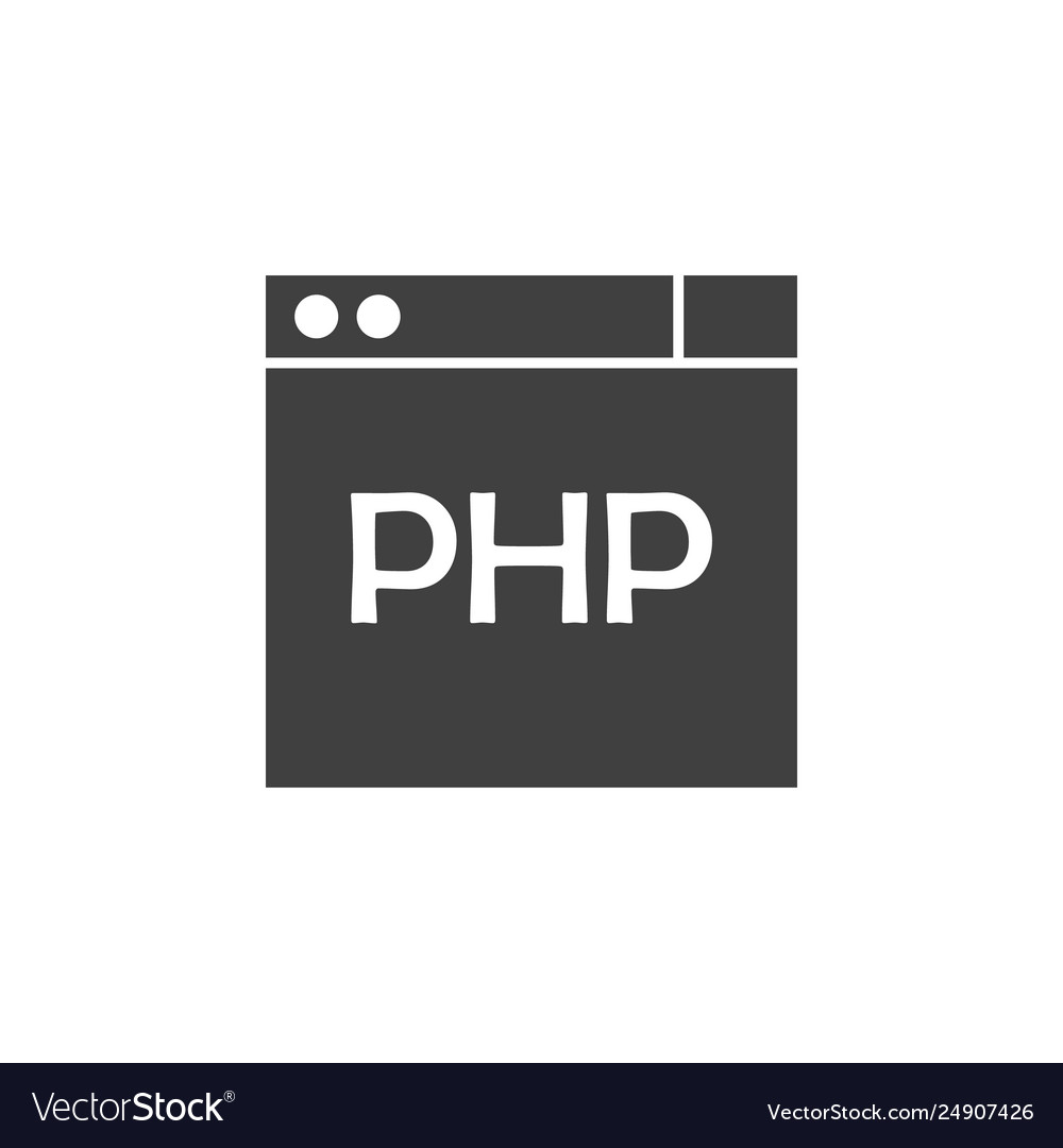 Database server pup icon element data vector image Database server pup icon element data