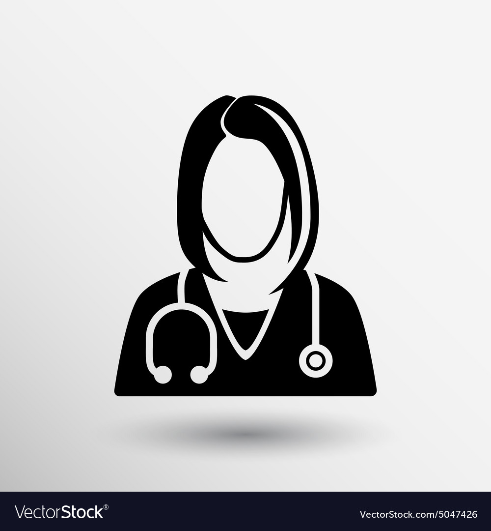 Medizinischer Arzt Icon - Nahaufnahme
