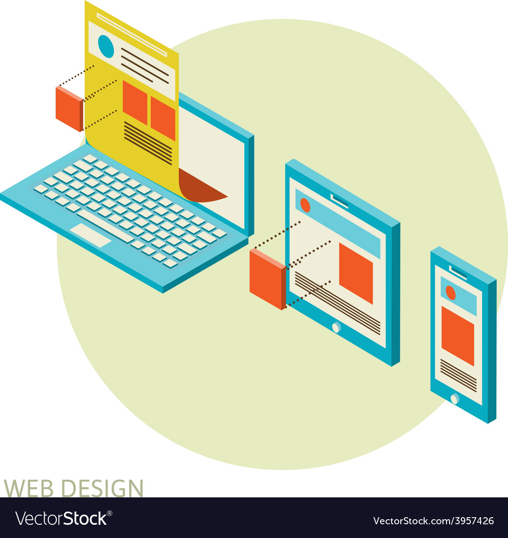 Mobile and desktop website design development