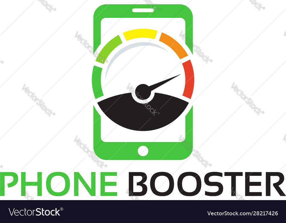 Phone booster logo template designs