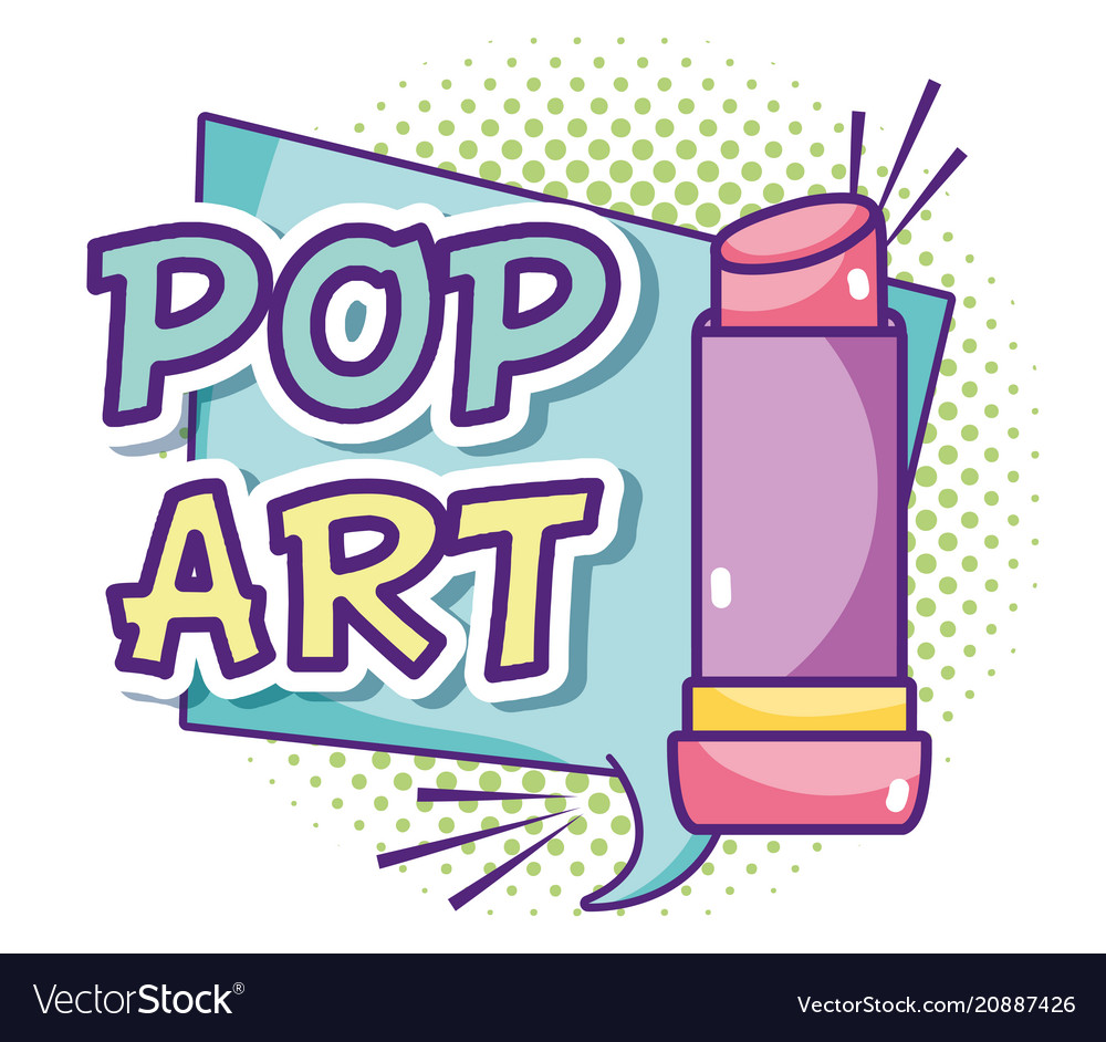 Pop art cartoons