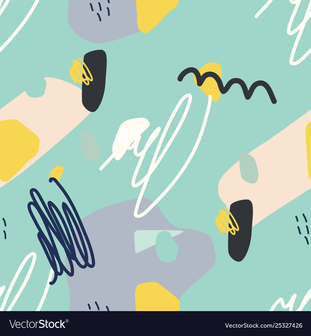 Seamless pattern abstract background vector image Seamless pattern abstract background