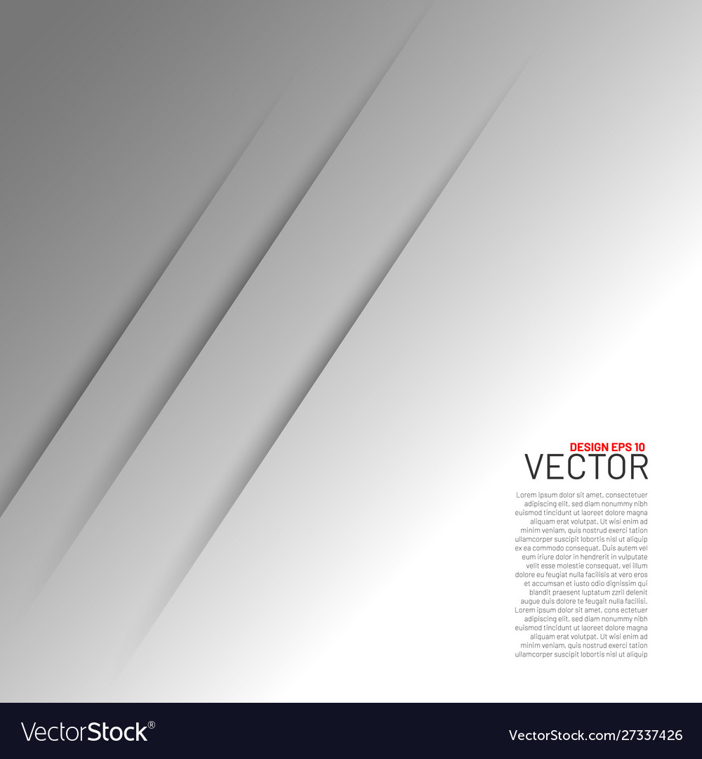 White paper background layer with space for text vector image White paper background layer with space for text