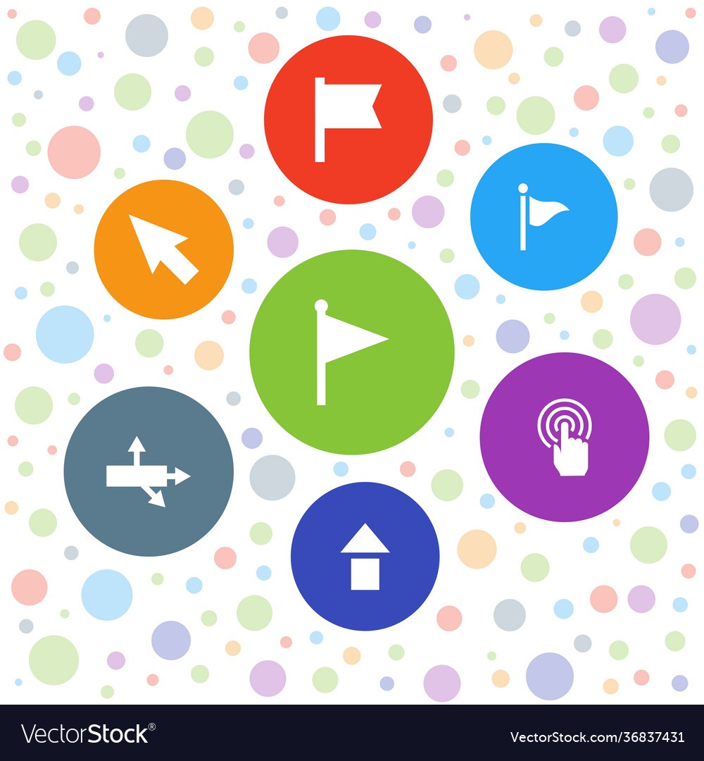 7 pointer icons