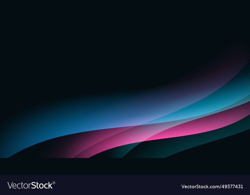 Abstract wallpaper design with blue and pink wavy