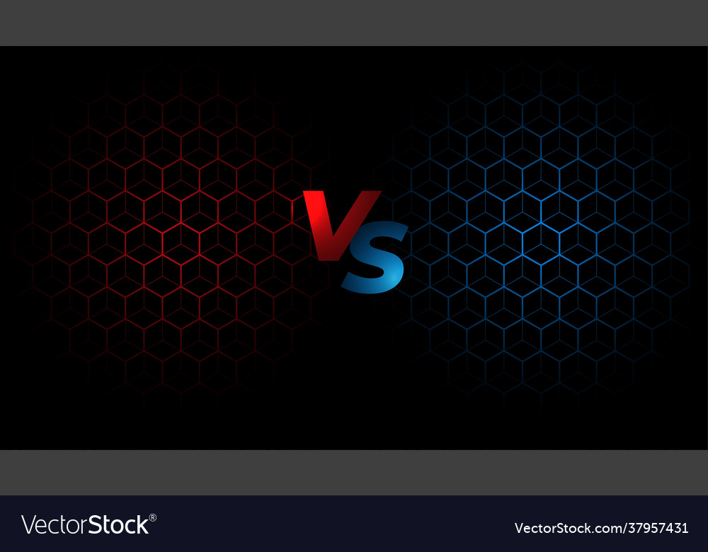 Versus battle screen 962859 Vector Art at Vecteezy