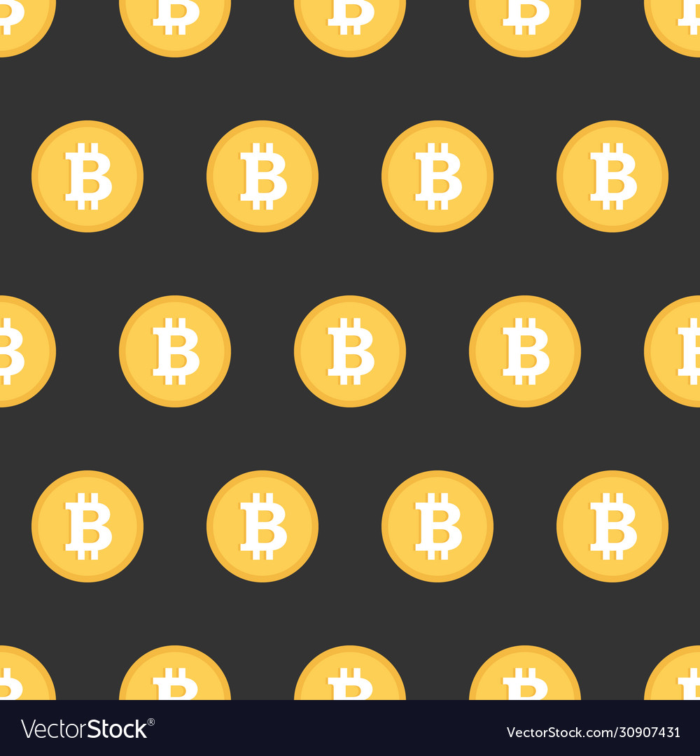 Bitcoin cryptocurrancy icons symbols pattern
