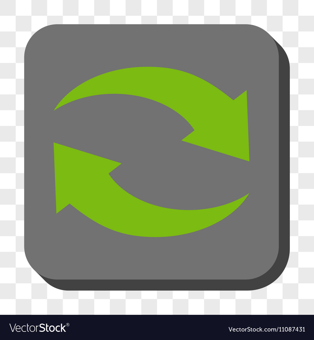 Exchange arrows rounded square button